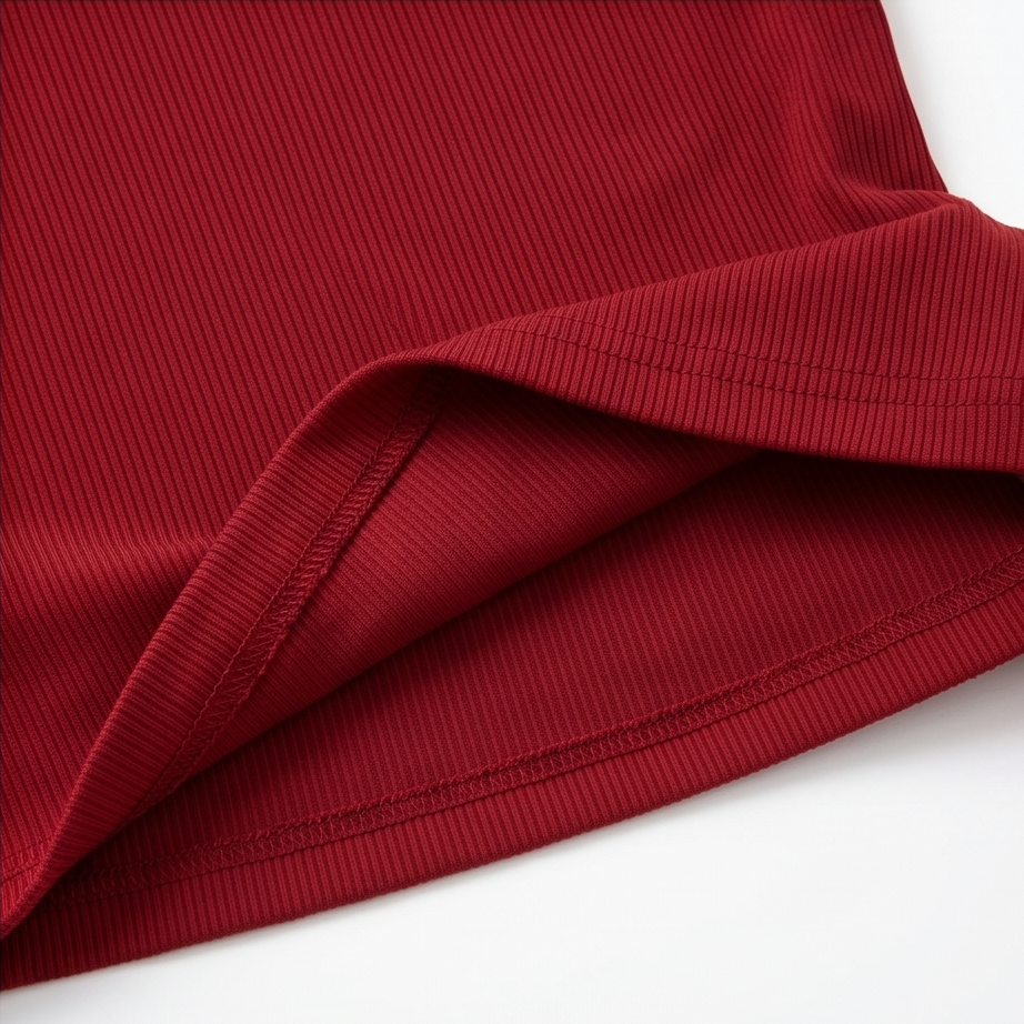 Ribbed V-Neck Tank — View 13 | Clova